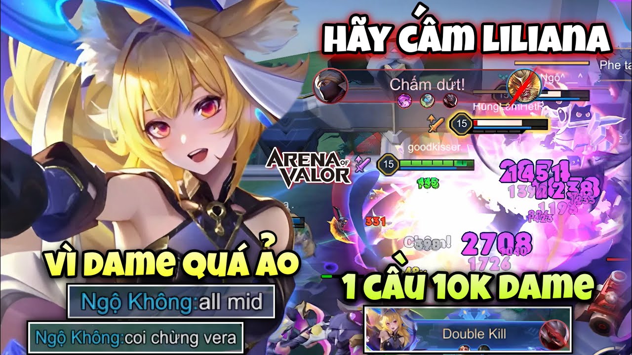 Hãy Cấm Liliana Vì Dame Quá Ảo Sau Khi Tăng Sức Mạnh  “ 1 Quả Cầu Hơn 10k Dame “ Tanker Cũng Khóc