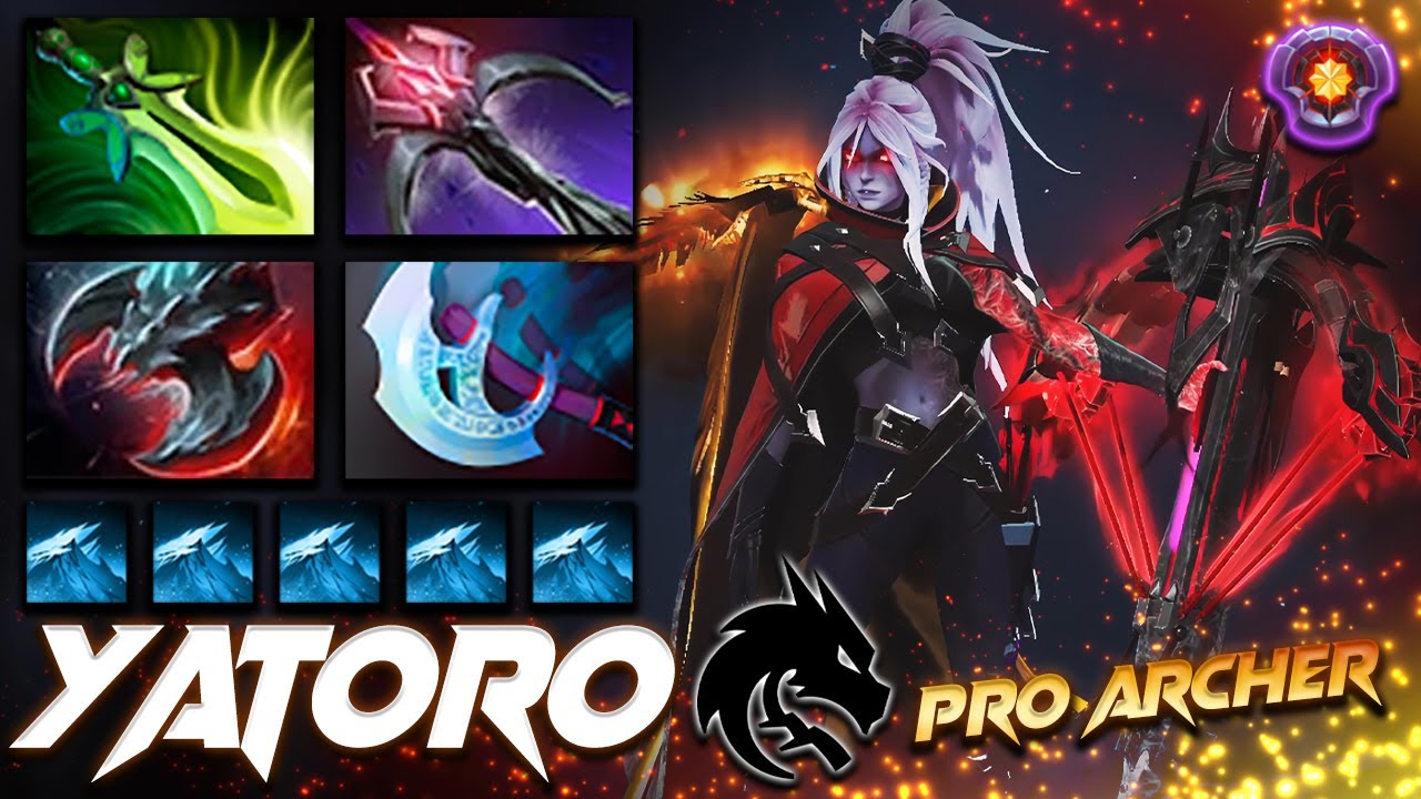 Yatoro Drow Ranger Pro Archer - Dota 2 Pro Gameplay [Watch & Learn]