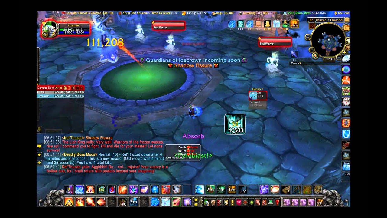 Level 80 Fire Mage Solos