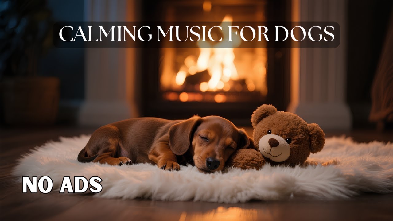 12 HOURS of Relaxing Music For Dogs🎵Anti Separation Anxiety Relief 🐶 Pet music🦮 No Ads