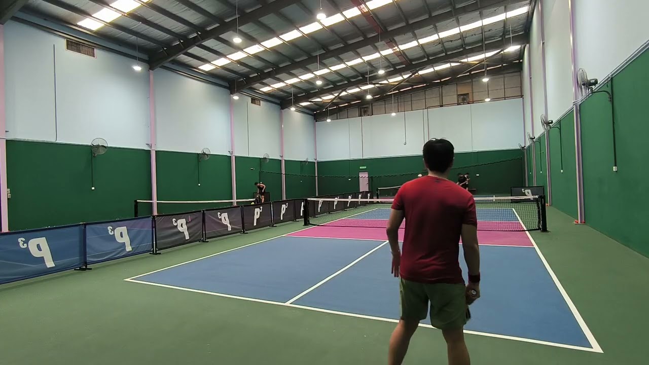 Ex national squash player in pickleball Singles, December 13, 2025