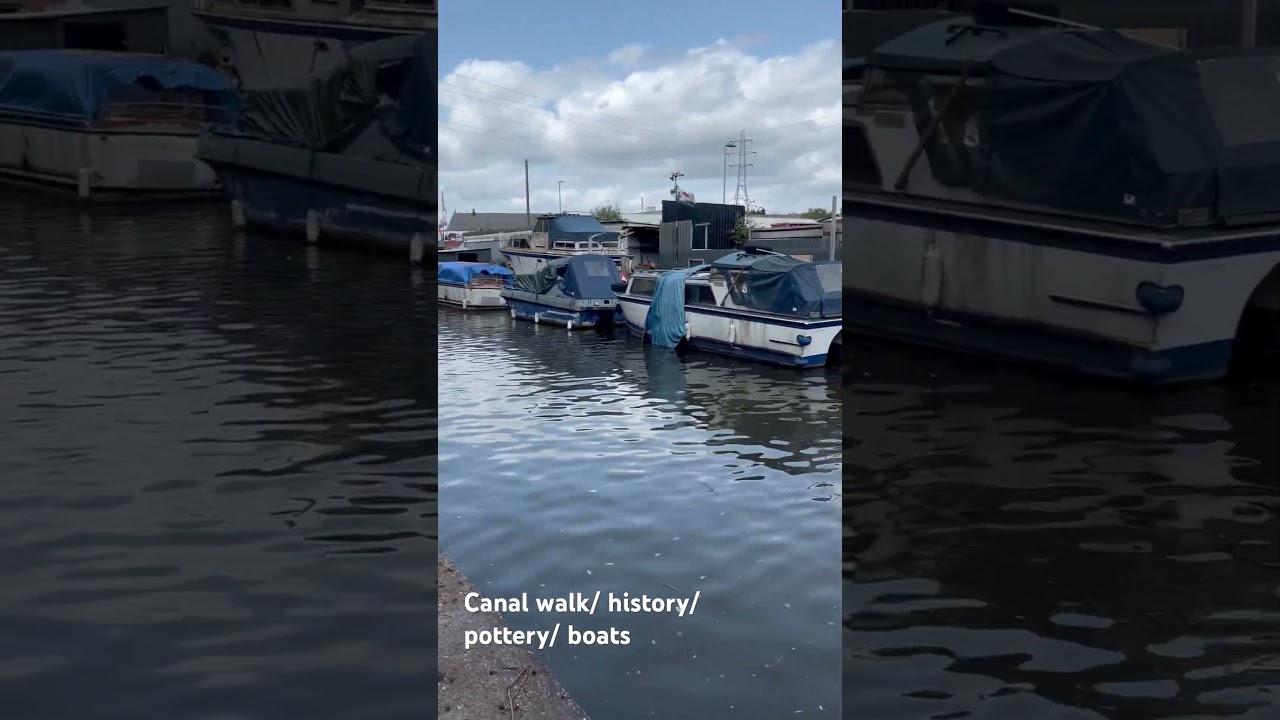 Canal walk/history/boat life/industry/pottery/summer/peaceful/relaxing 