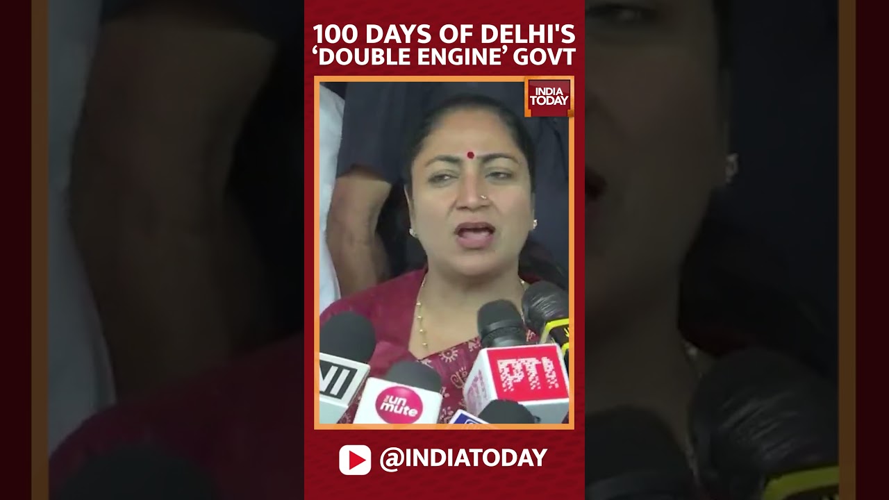CM Rekha Gupta On 100 Days Of Delhi Government | #cmrekhagupta #rekhagupta #delhi #delhinews