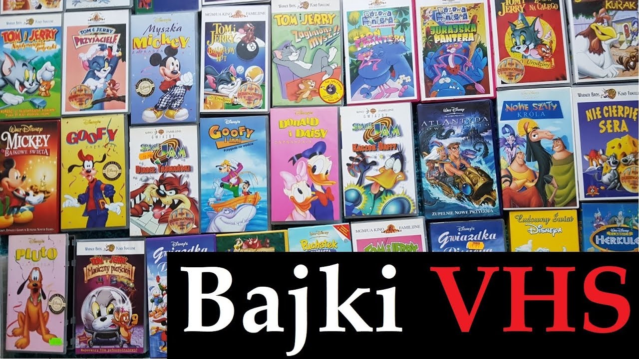 Kolekcja Bajek na kasetach VHS