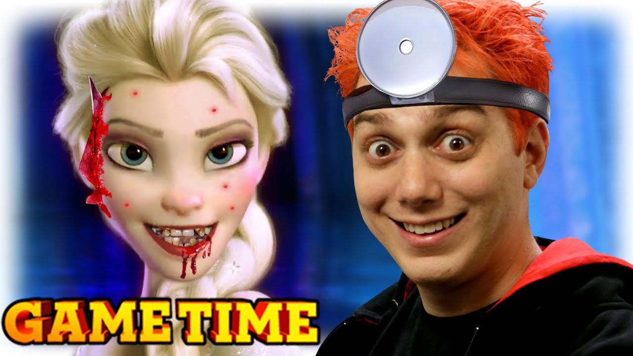 FROZEN GAMES ARE CREEPY (Gametime w/ Smosh Games)