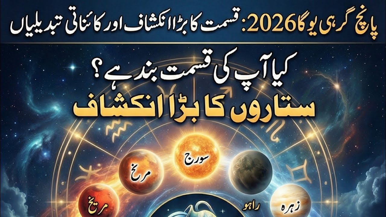 ستاروں کا بڑا انکشاف | zodiac sign big statement 2026 horoscope today astrology reading 