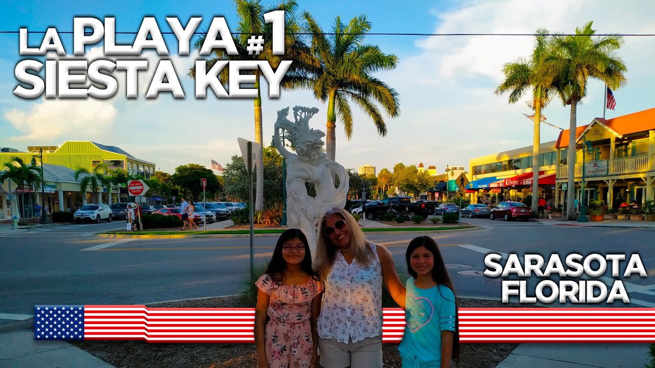 🏖️SIESTA KEY BEACH, LA PLAYA #1 SARASOTA , FLORIDA ESTADOS UNIDOS   @CHEVERELIFE