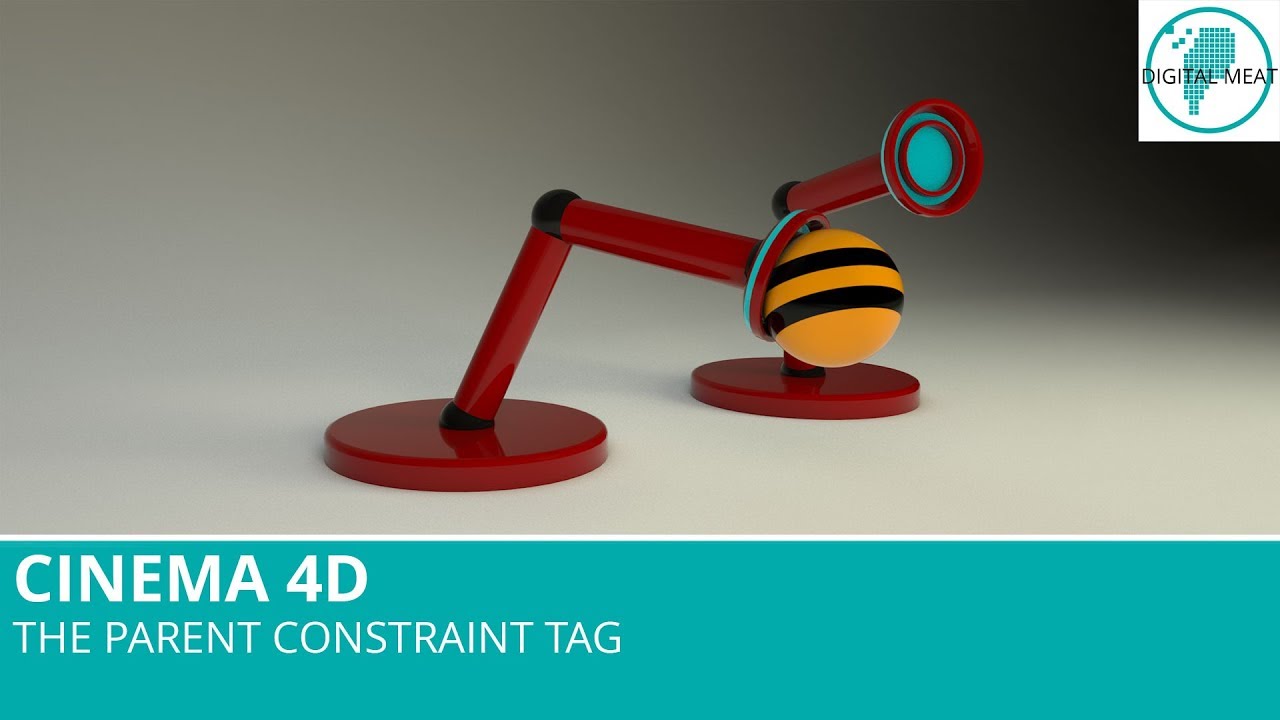Cinema 4D: Тег родительского ограничения