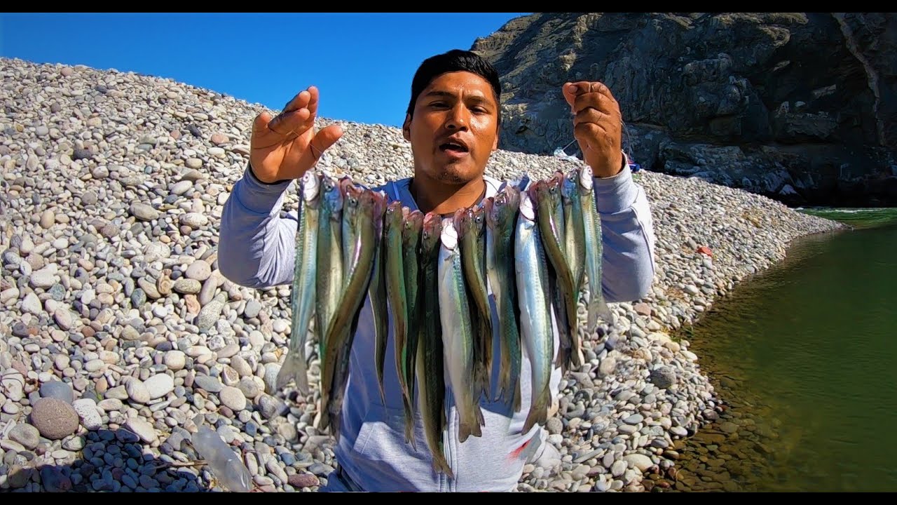 Increíble Pesca de Pejerrey de Río