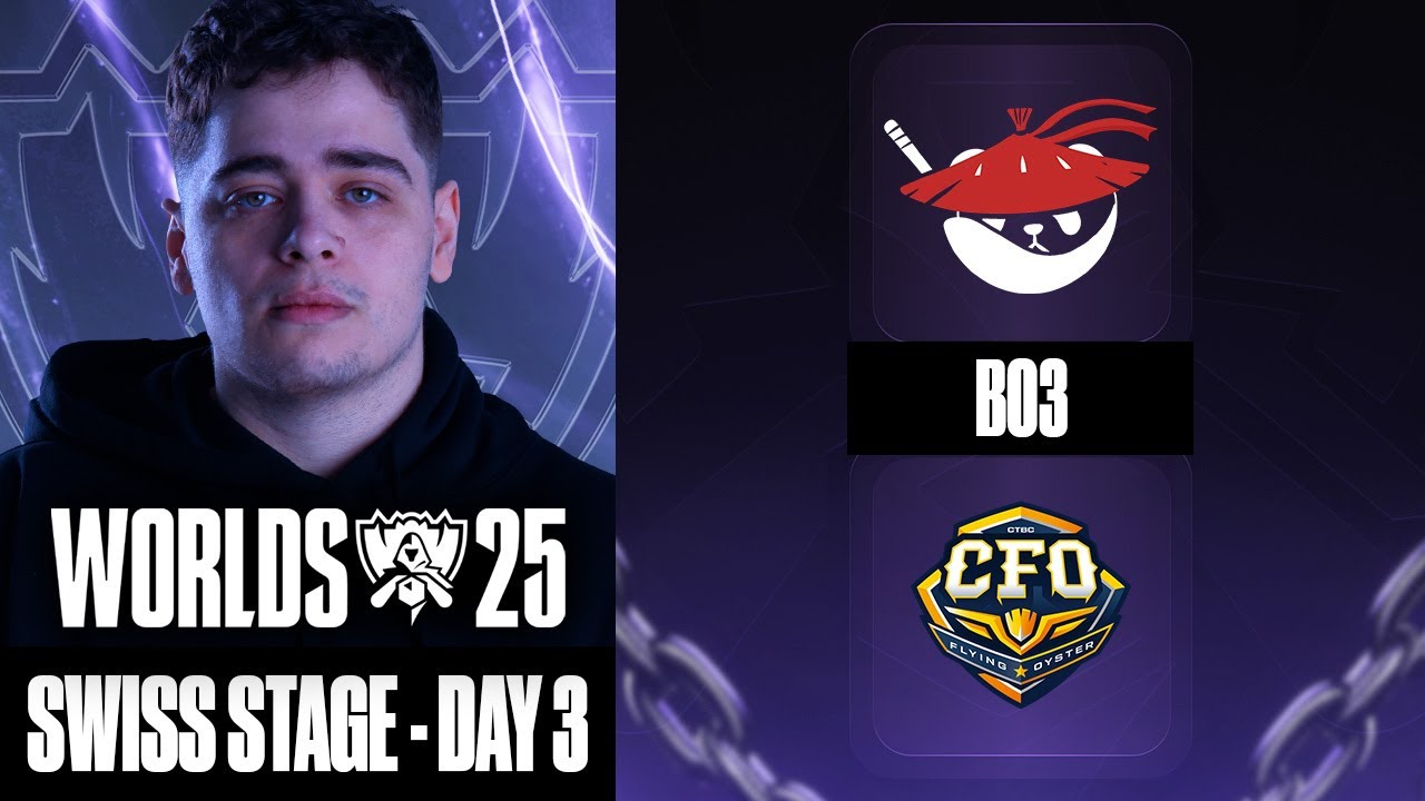 ANYONE'S LEGEND VS CFO | SWISS STAGE WORLDS LOL 2025