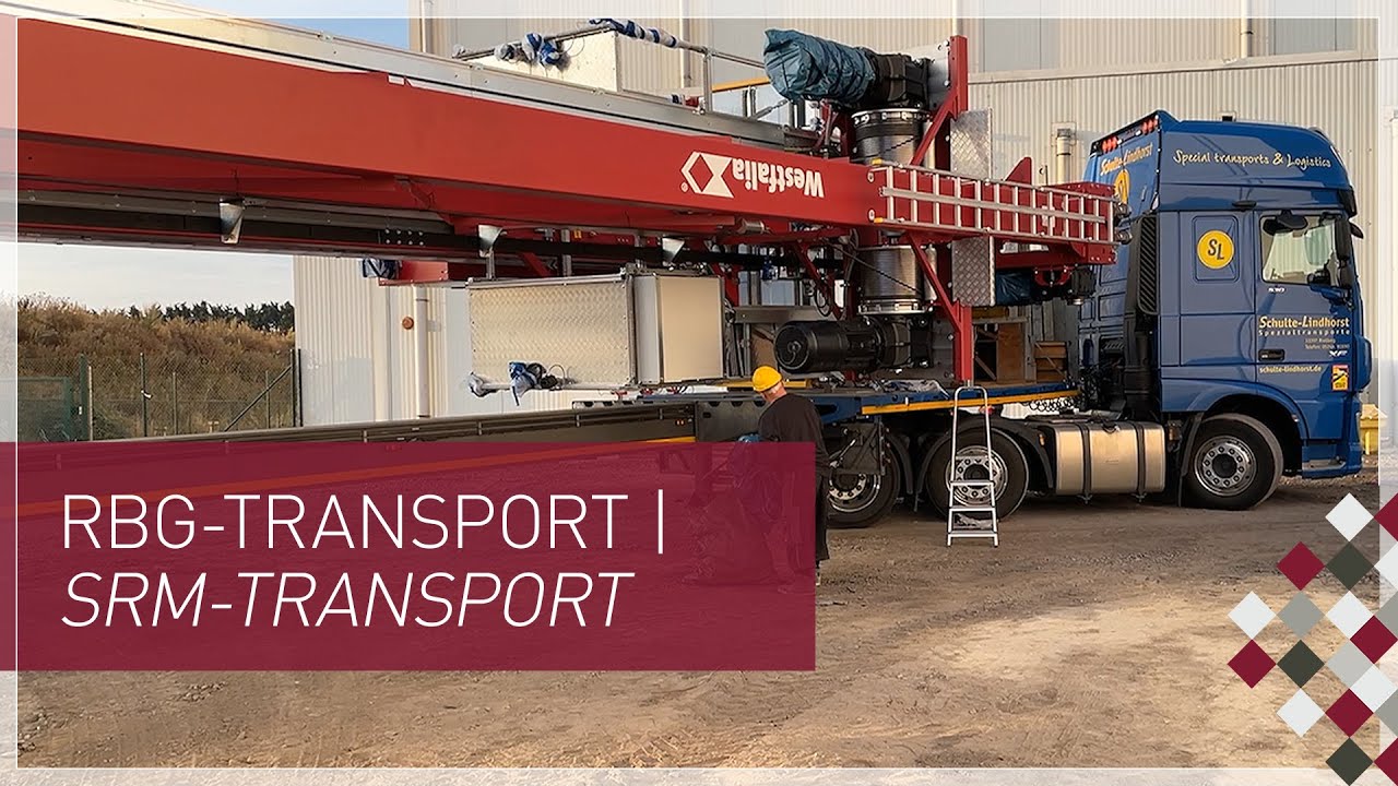 Storage and Retrieval Machine Transport to Harnes (France)