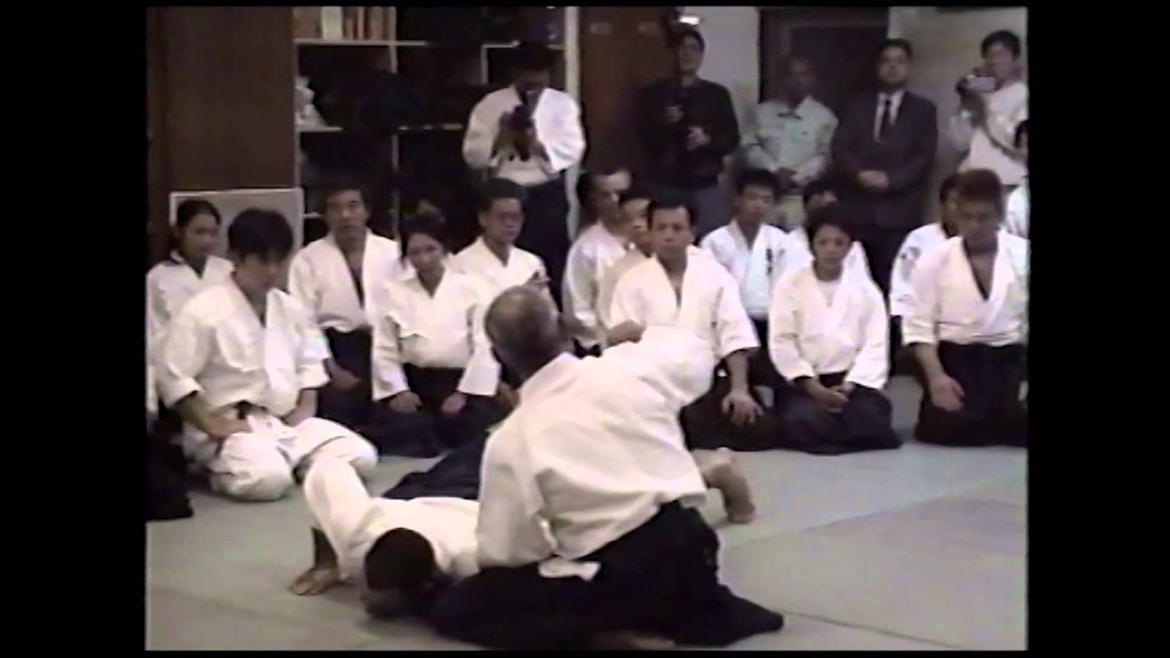 Nagoya Aikikai, Special Un. lesson Chiba Sensei, 02-03 Dec. 2002, part 1