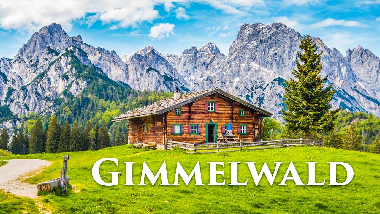 Gimmelwald, Switzerland 4K - Unbelievable Village On Earth - Breathtaking Nature in 4K - Travel Vlog