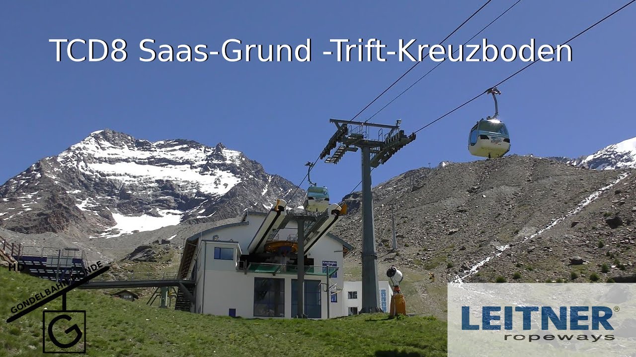 Saas-Grund -Trift-Kreuzboden