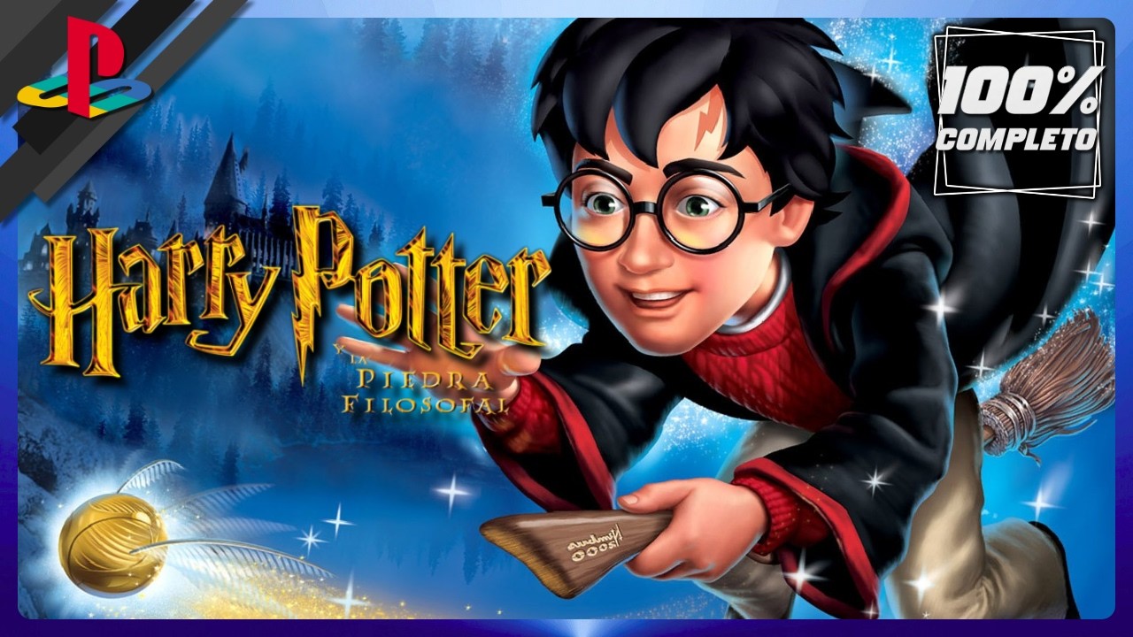 Harry Potter y la Piedra Filosofal PS1 – Juego 100% Completo Español