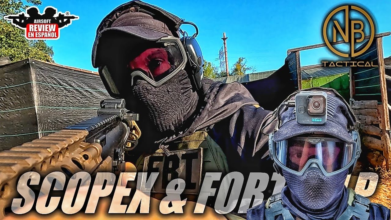 SCOPEX & FORTIS LP de NBTactical - Protecci&oacute;n Tactica total! | Airsoft Review en Espa&ntilde;ol