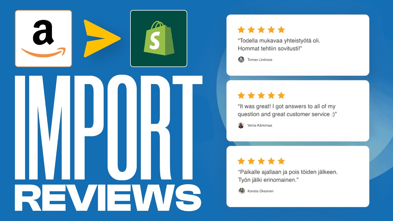How To Import Reviews From Amazon To Shopify (2026) Step by Step
