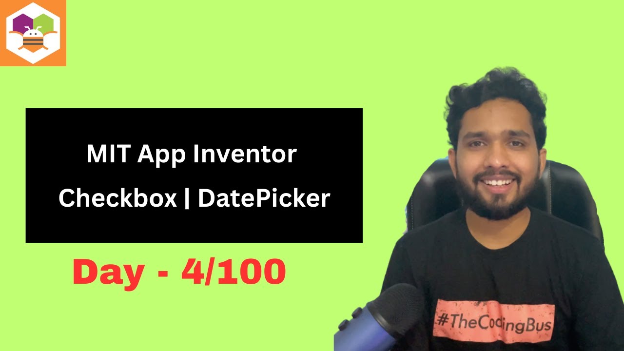 Как использовать CheckBox и Datepicker в MIT App Inventor 2