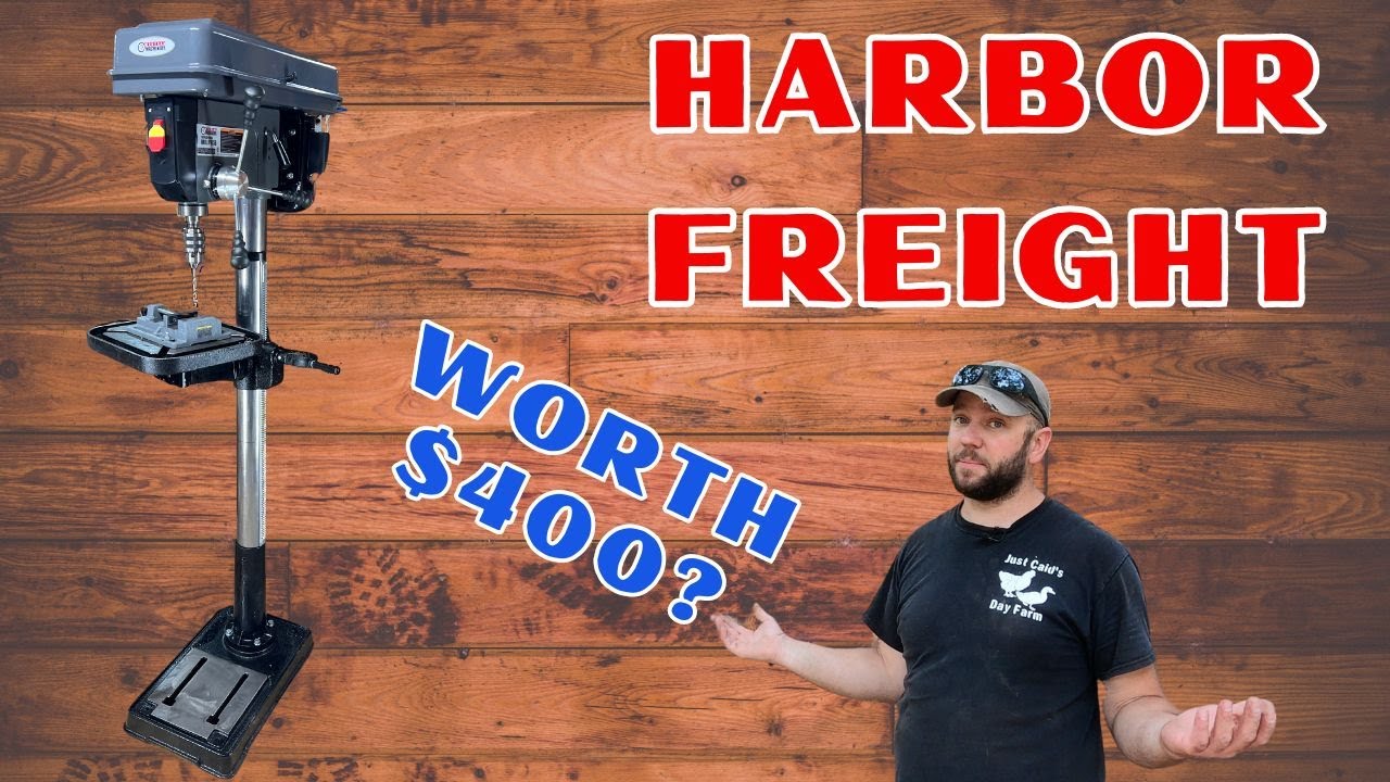 HOW TO ASSEMBLE A HARBOR FREIGHT DRILL PRESS