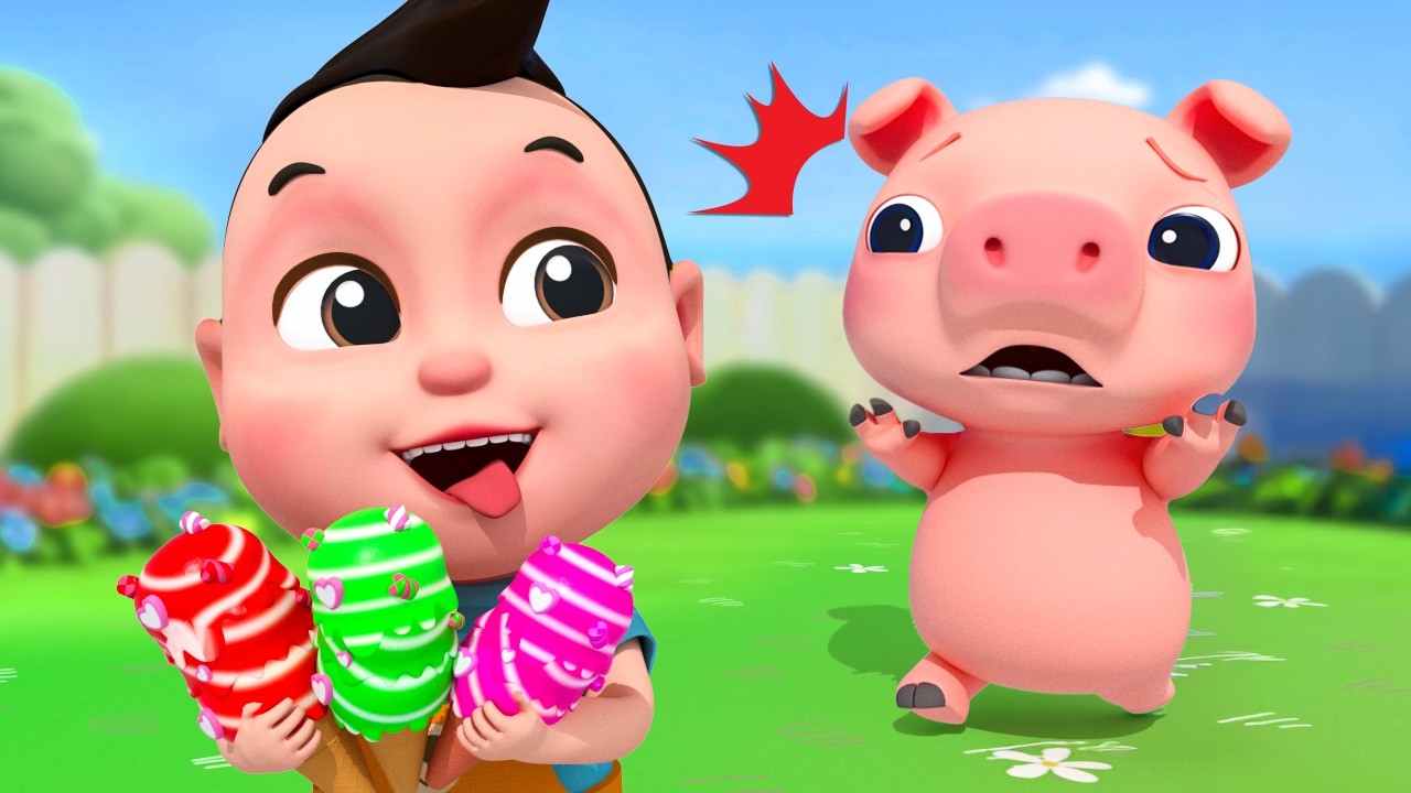 Con Lợn &Eacute;c - Nhạc Thiếu Nhi Ch&uacute; Heo Con Đ&aacute;ng Y&ecirc;u ♫ Nhạc Thiếu Nhi S&ocirc;i Động Cho B&eacute; Ăn Ngon
