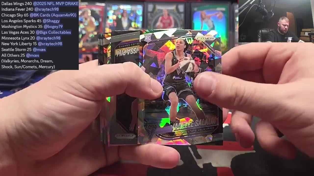 2025 Panini WNBA Prizm 1/4/26