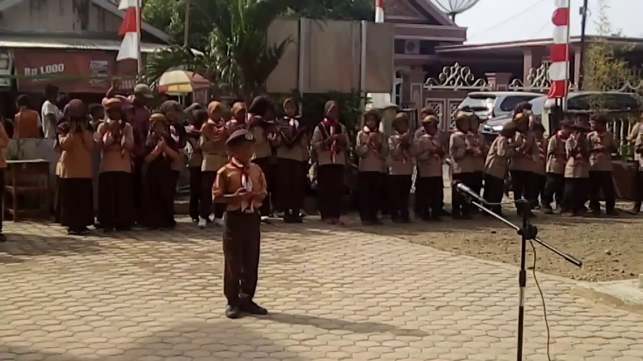 Perlombaan siaga di SD Neg 8 banda sakti kwartir peramuka lhokseumawe.