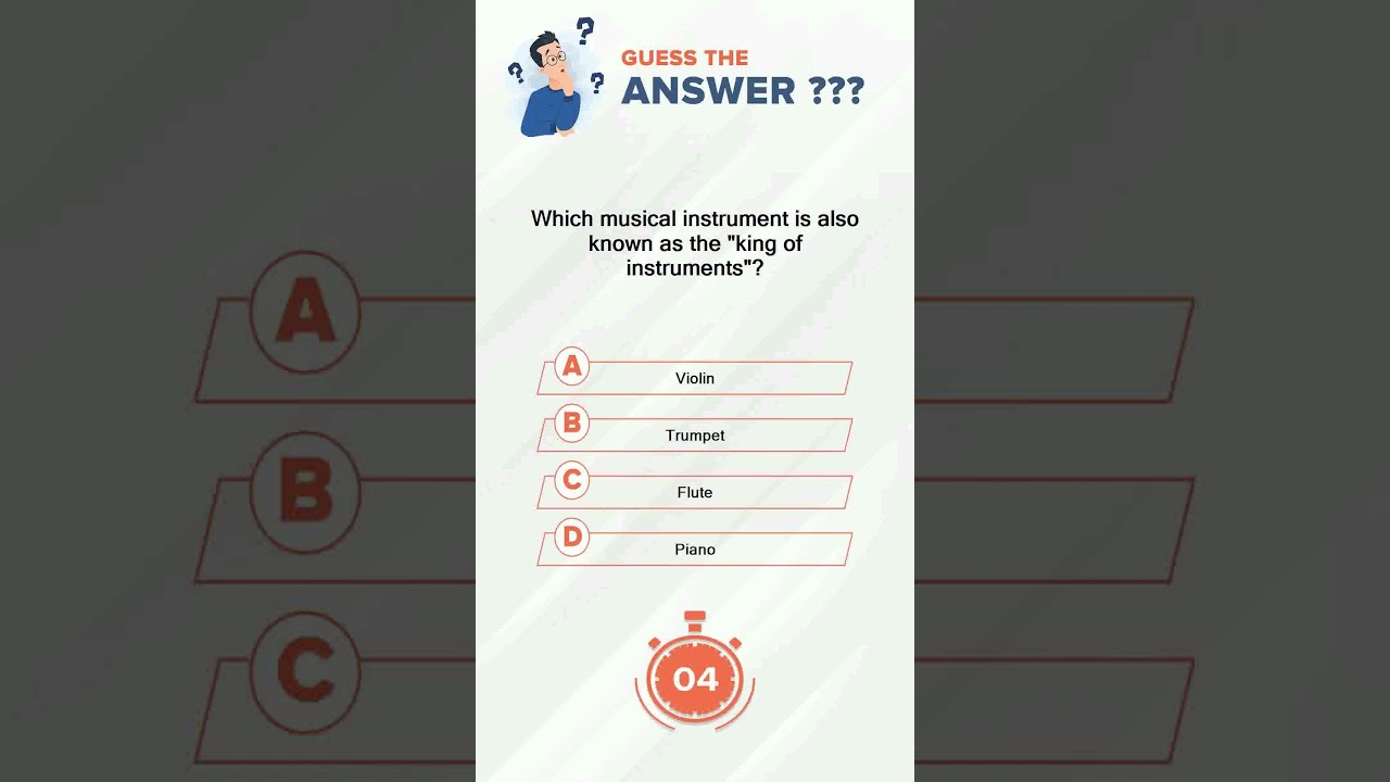 Which musical instrument is also known as the king of instruments? #currentaffairs #quiz