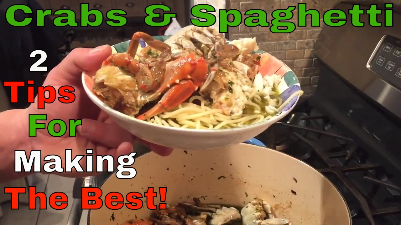 Crabs and Spaghetti Made With a Special Secret Ingredient !