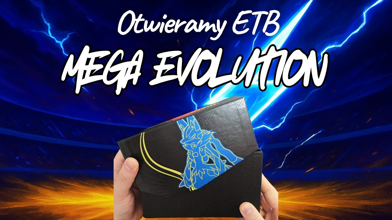 🎬WIELKIE OTWARCIE! Pok&eacute;mon Mega Evolution ETB &mdash; czy tu siedzi OGIEŃ?! 🔥⚡️