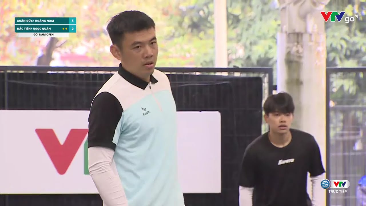 Xuân Đức/Hoàng Nam - Đắc Tiến/Ngọc Quân | Đôi nam Open - Pickleball VTV Cúp 2025