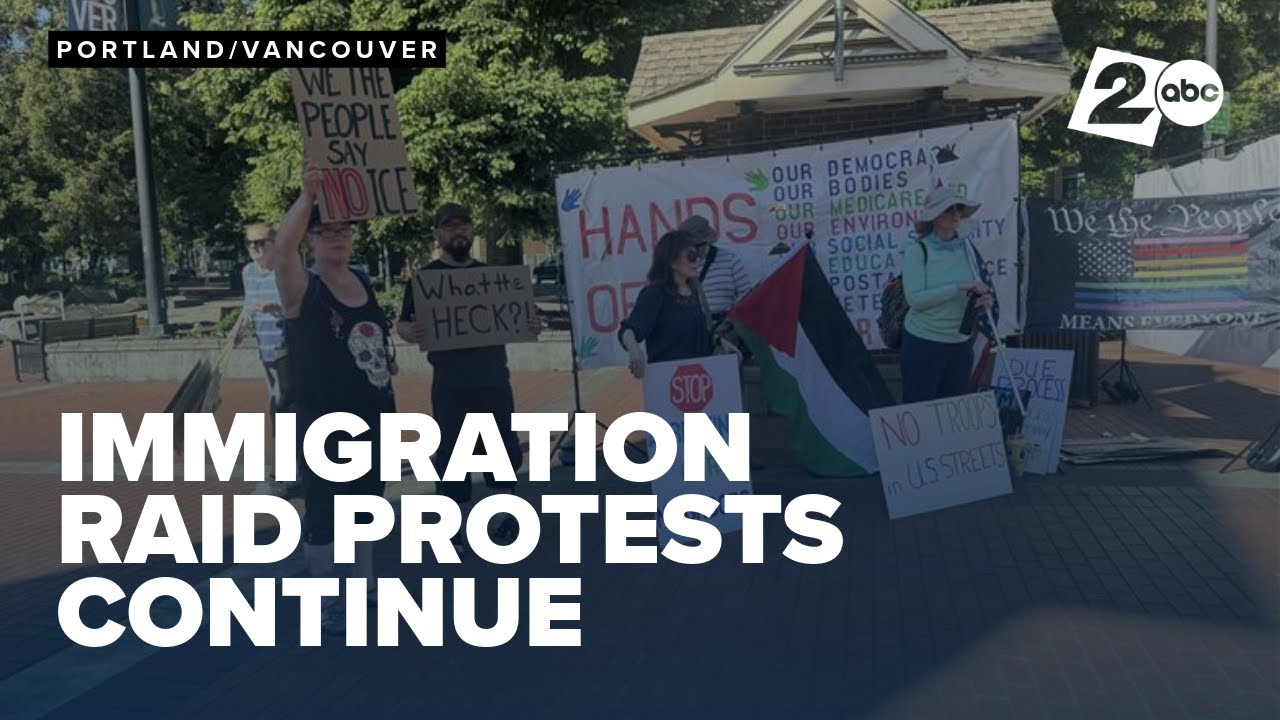 Protests against ICE span the Portland-metro area