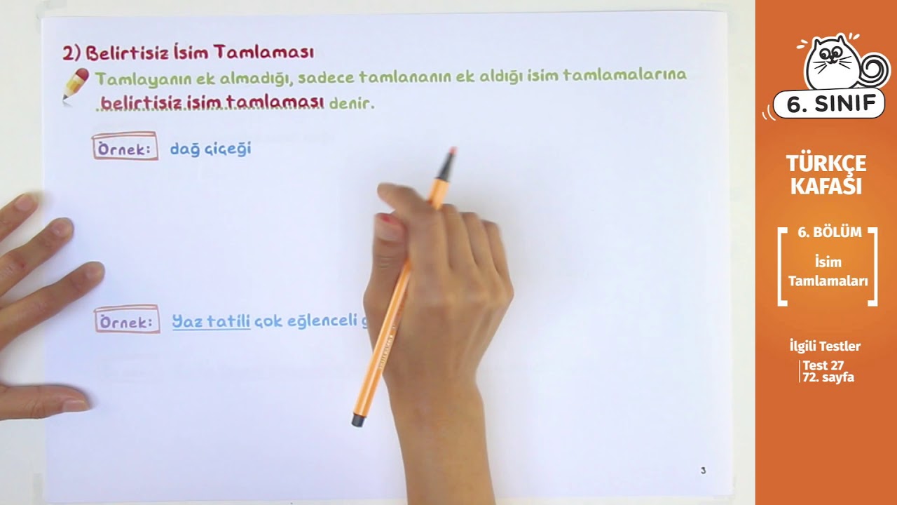 6. Sınıf Türkçe Ders #17 - İsim Tamlamaları