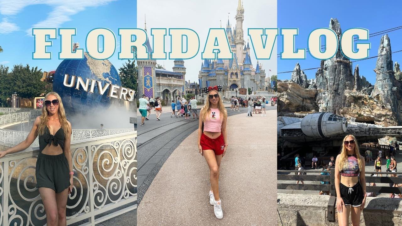 FLORIDA VLOG 2023 | DISNEY WORLD, UNIVERSAL STUDIOS & MORE!
