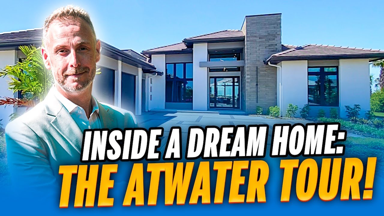 Представляем вашему вниманию: тур по дому в районе Wild Blue Waterside Lakewood Ranch стоимостью ...