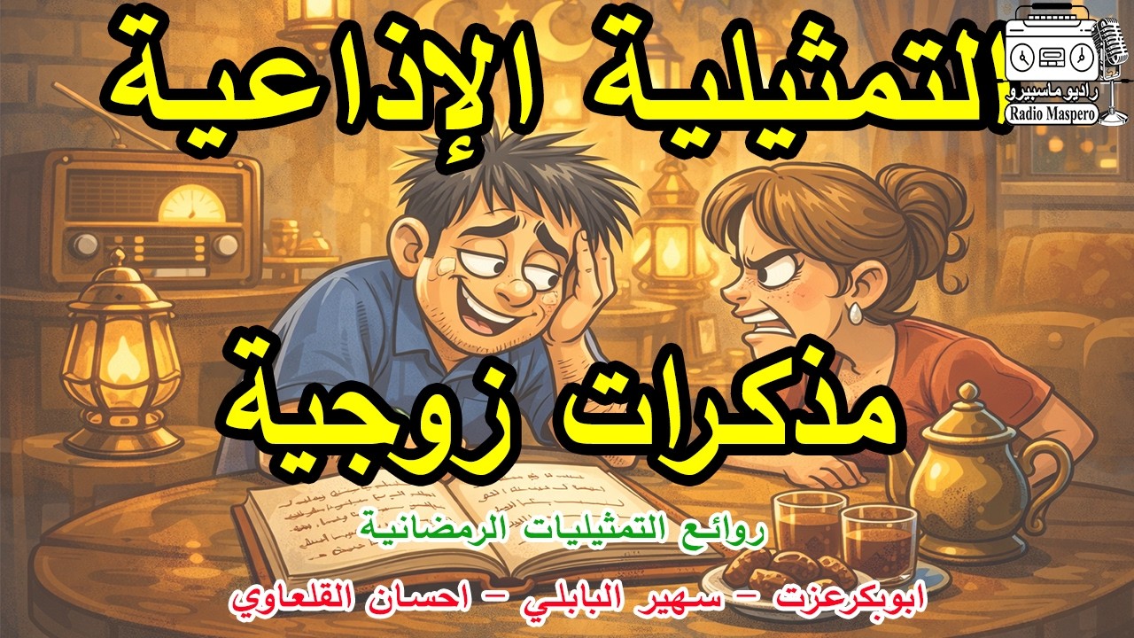 التمثيلية الاذاعية الفكاهية مذكرات زوجية | ابوبكر عزت - سهير البابلى