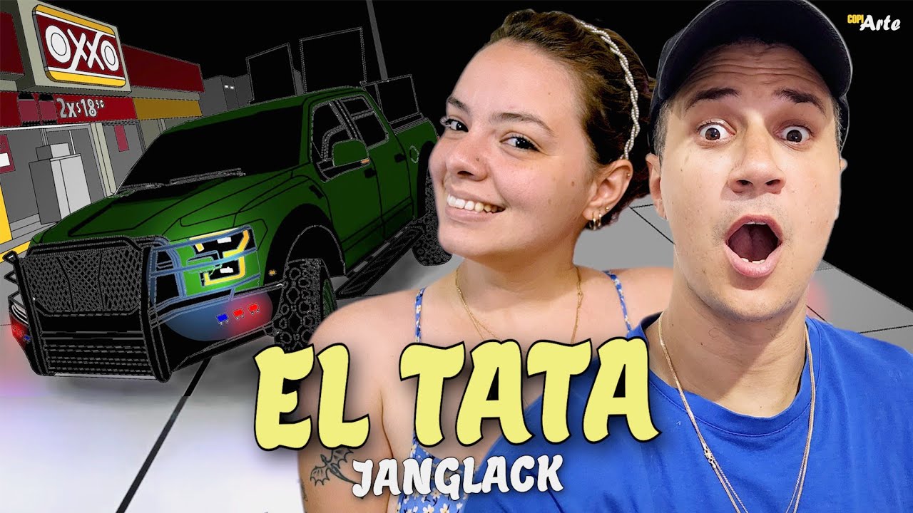 CUBANOS REACCIONAN a EL TATA - JanGlack (Audio Oficial) - LaredenseRecords2023 - (con Laurita)