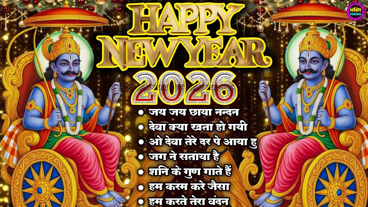 Happy New Year 2026 शनिदेव जी के टॉप  भजन : Shanidev Ji Shani Dev Bhajans |  Shani Dev Bhajans2026