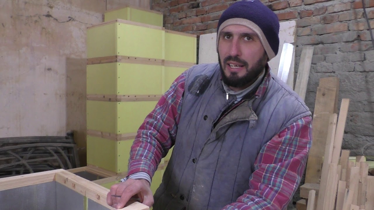 Улья из ЭППС . Скручиваем обвязку к корпусу 12.01.2019