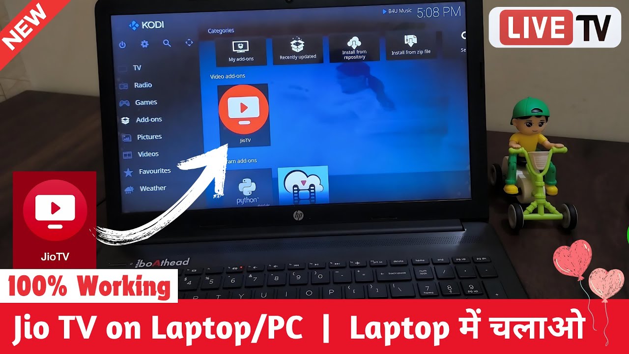 Jio TV on Laptop / Computer 🔥 | Laptop Me Jio TV Kaise Chalaye |  Jio TV on Kodi | Jio TV on PC 2026