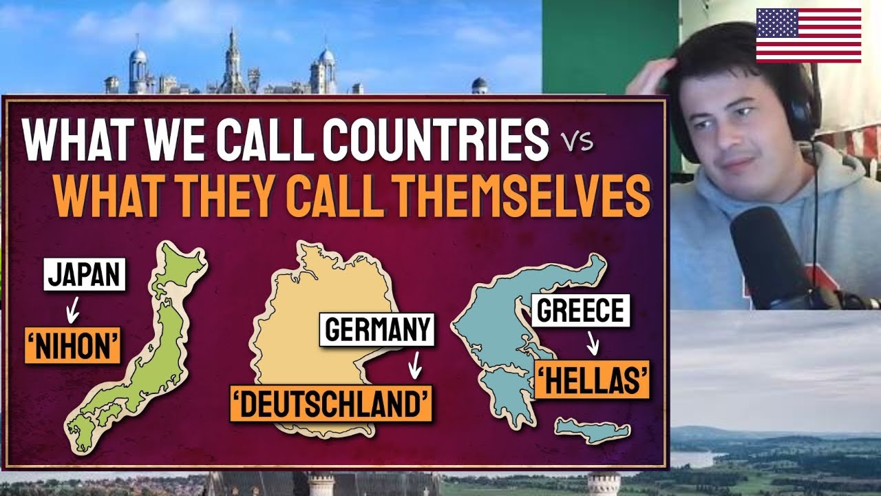 American Reacts  What We Call Countries VS What They Call Themselves