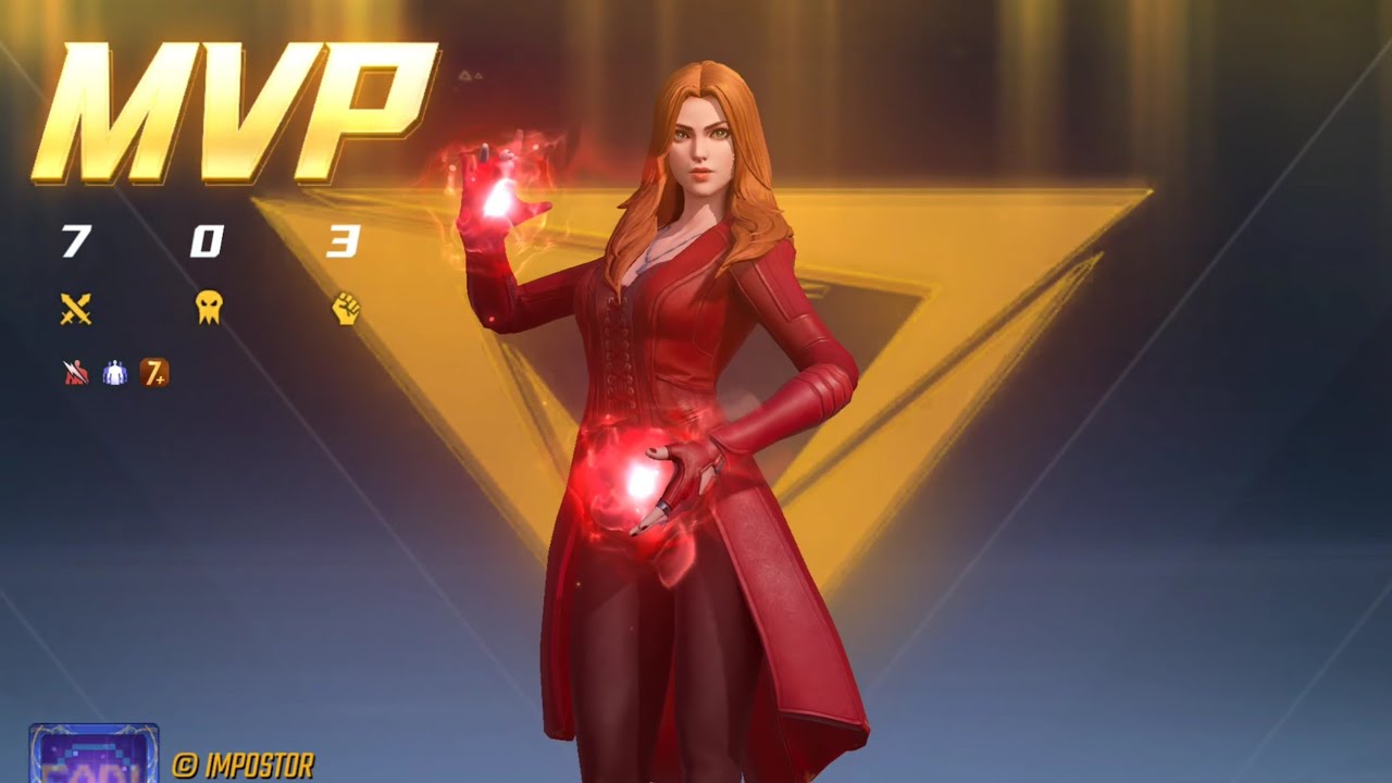 MARVEL SUPER WAR‼️SCARLET WITCH (WANDA MAXIMOFF), AVENGERS INFINITY WAR