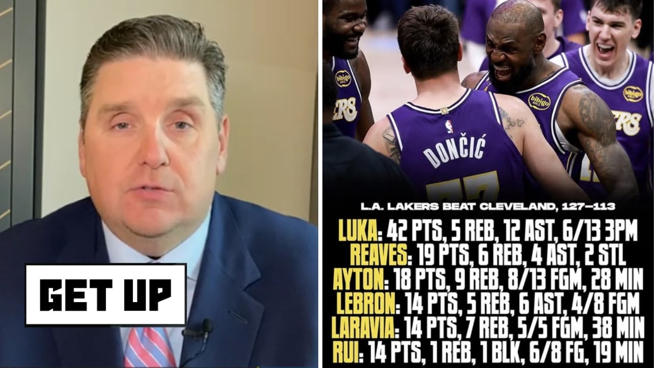 Nobody wants to face Lakers in Playoffs - Windy on Luka drops 42, LeBron in GOAT mode in win vs Cavs