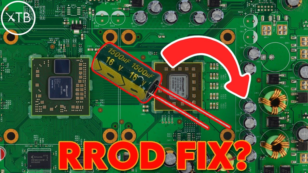 Saving a Red Ringed Xbox 360 JTAG – Full Recap Attempt