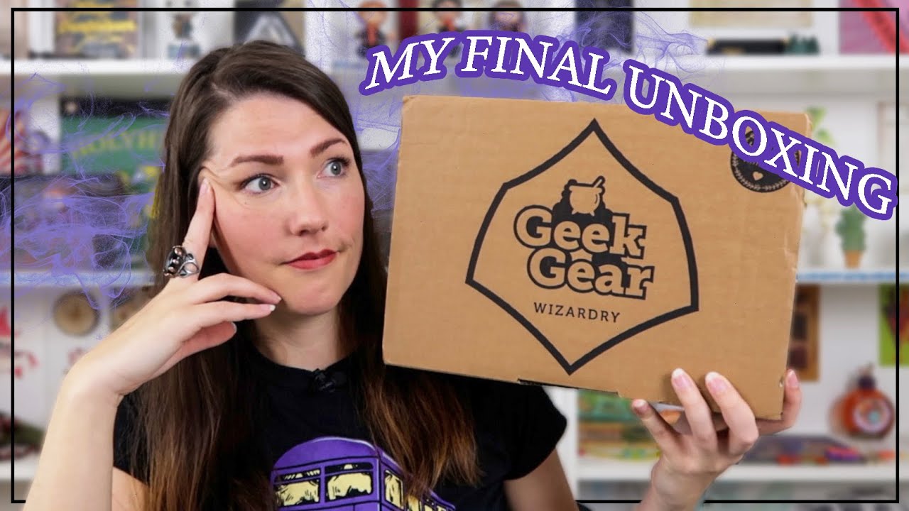 Моя последняя распаковка GEEK GEAR WIZARDRY: сентябрь🦌
