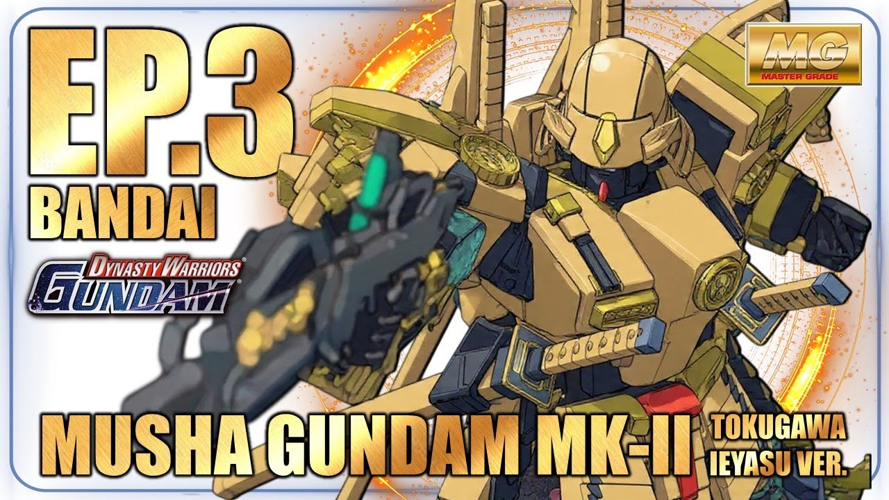 งานอาร์ตชิ้นที่ 3 [REPAINT] MG Musha gundam MK-II tokugawa ieyasu ver.