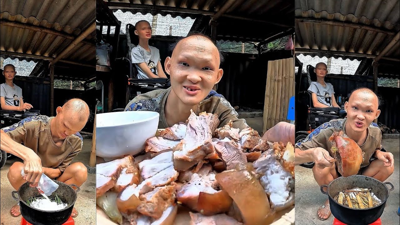 Làm Món Thịt Hấp Muối Thơm Ngon Cùng Hai Anh Em | TÙNG VLOG 