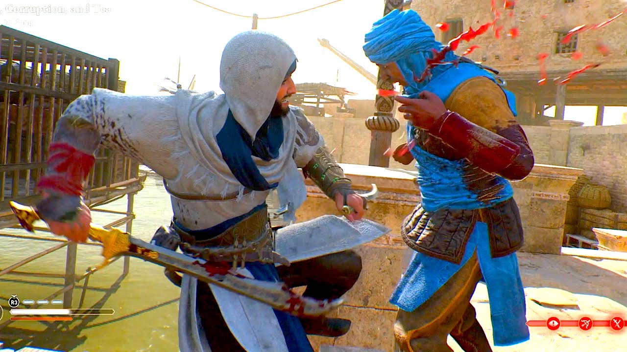 Assassin's Creed Mirage  - Funny & Brutal Moments Compilation - Takedowns - Ragdolls | Sly