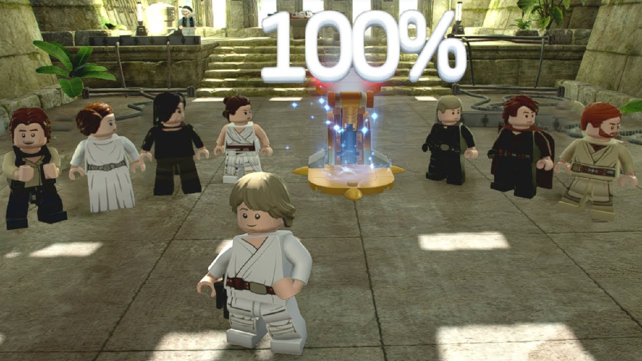 What happens when you get 100% in LEGO Star Wars the Skywalker Saga?