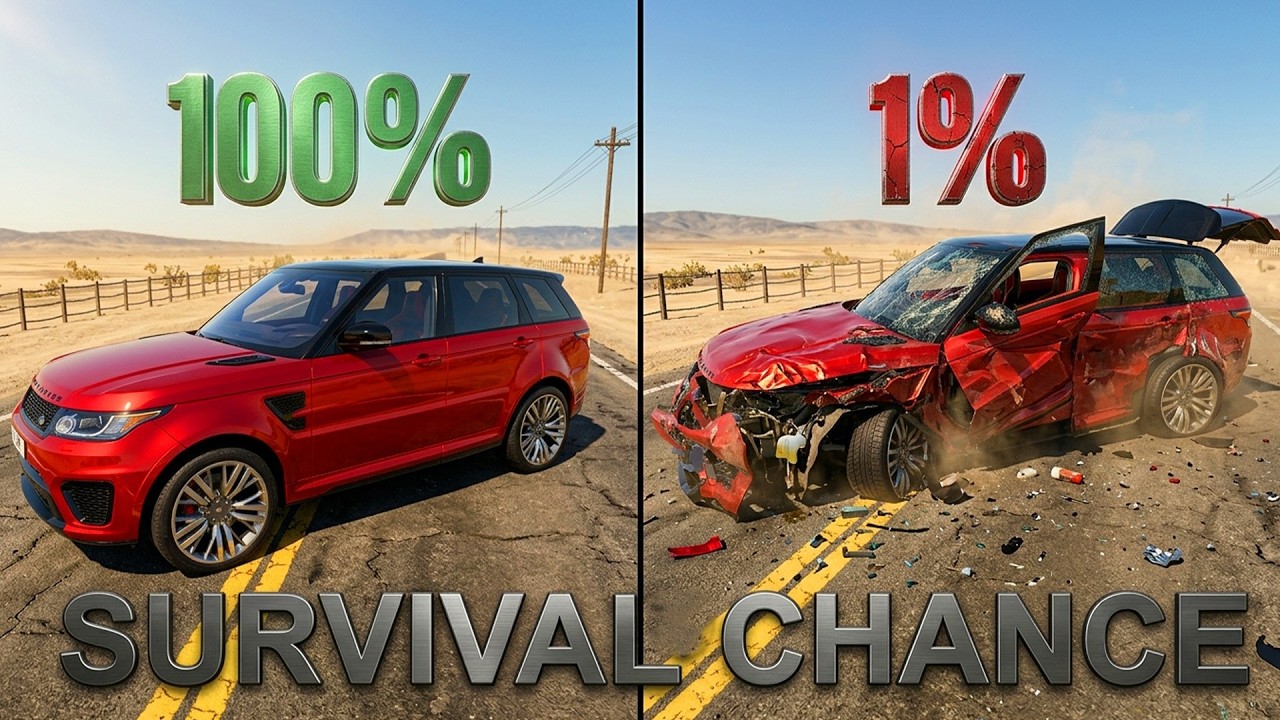 Realistic Survival Chance Crashes #15 | BeamNG.drive