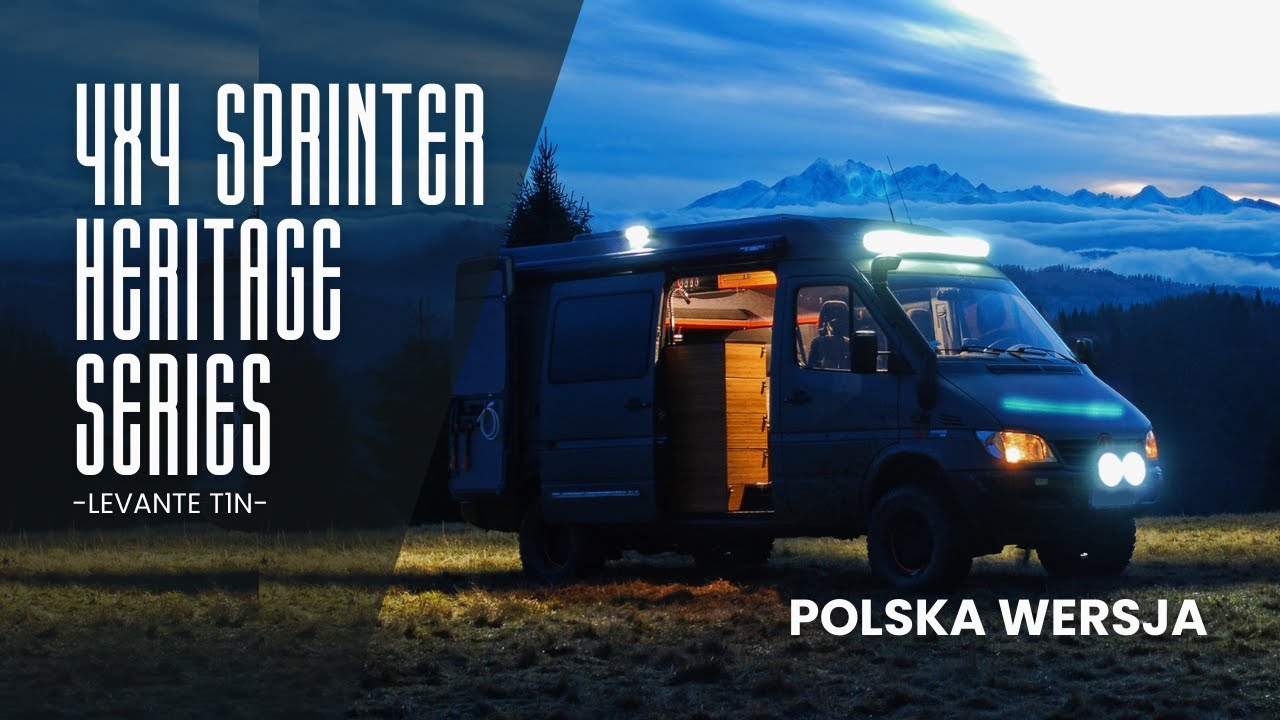 AVC HERITAGE | Mercedes Sprinter 4x4 416 Levante Adventure Van POLSKI